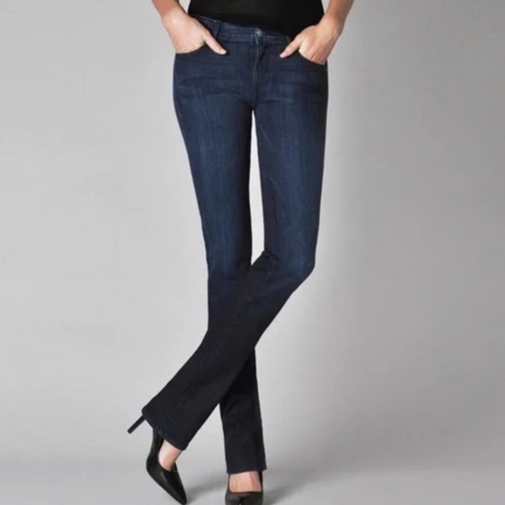 Fidelity Rev Mid Rise Straight Leg Jeans In Chicago Blue Size 27 NWT